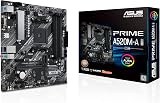 ASUS Prime A520M-A II/CSM AMD AM4 (3e génération Ryzen) Carte mère Commerciale microATX (mémoire ECC, Prise en Charge M.2, Ethernet 1 Go, DP/HDMI 2.1/D-Sub, 4K @ 60 Hz, USB 3.2 Gen1Type-A, ARGBheader - 1
