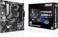 Vista 1 de ASUS Prime A520M-A II/CSM AMD AM4 (3ª generación Ryzen) placa base comercial microATX