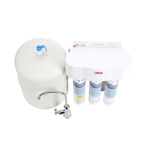 Miniatura 10 de 3M Aqua-Pure - Sistema de filtro de agua de ósmosis inversa para debajo del fregadero 3MRO501,98088