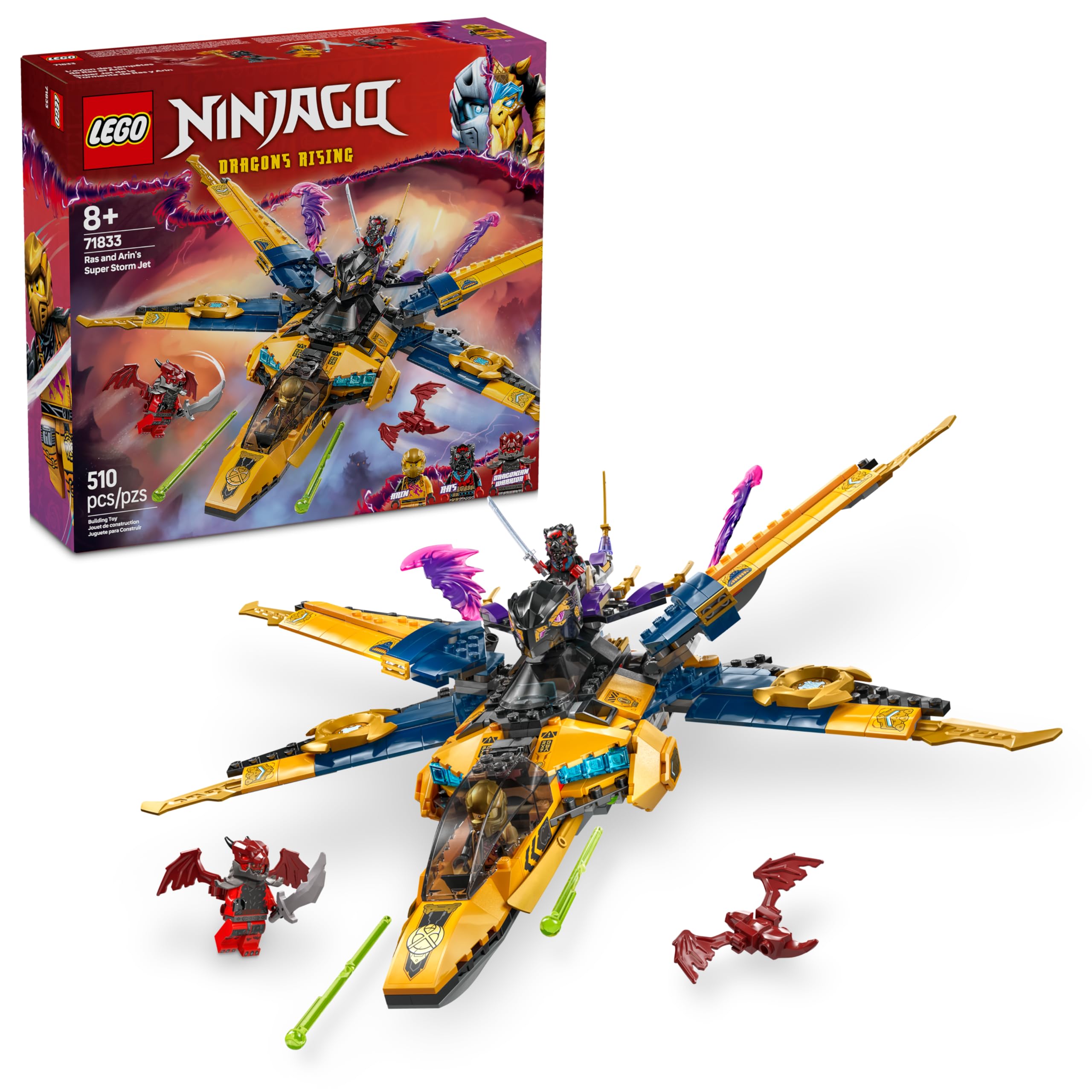 タコ Vilarejo da Tempestade 71841 Ninjago | Loja oficial LEGO® BR