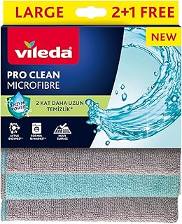 Vileda Pro Clean Aktif Enzimli Mikrofiber Temizlik