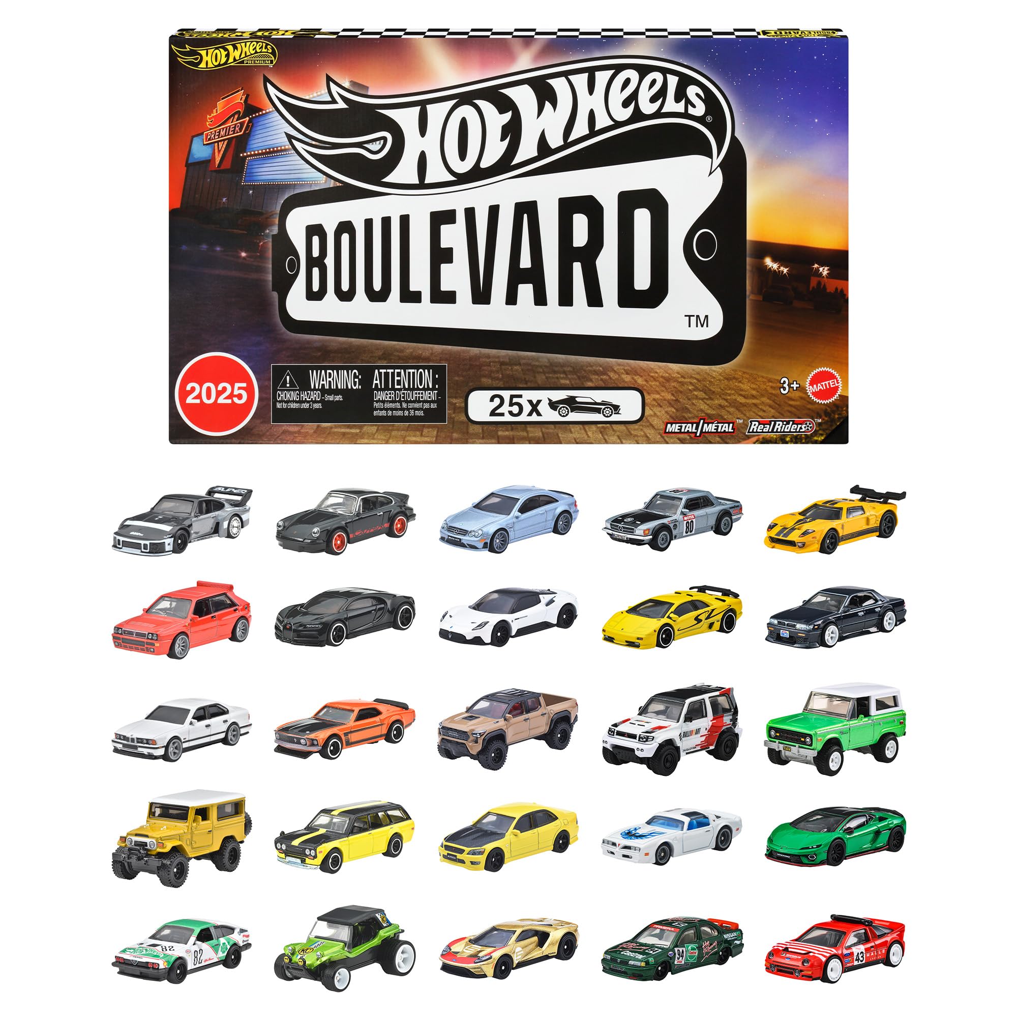 ホットウィール ブルバード　25カーファクトリーセット Amazon | ホットウィール(Hot Wheels) ブールバード 25カー