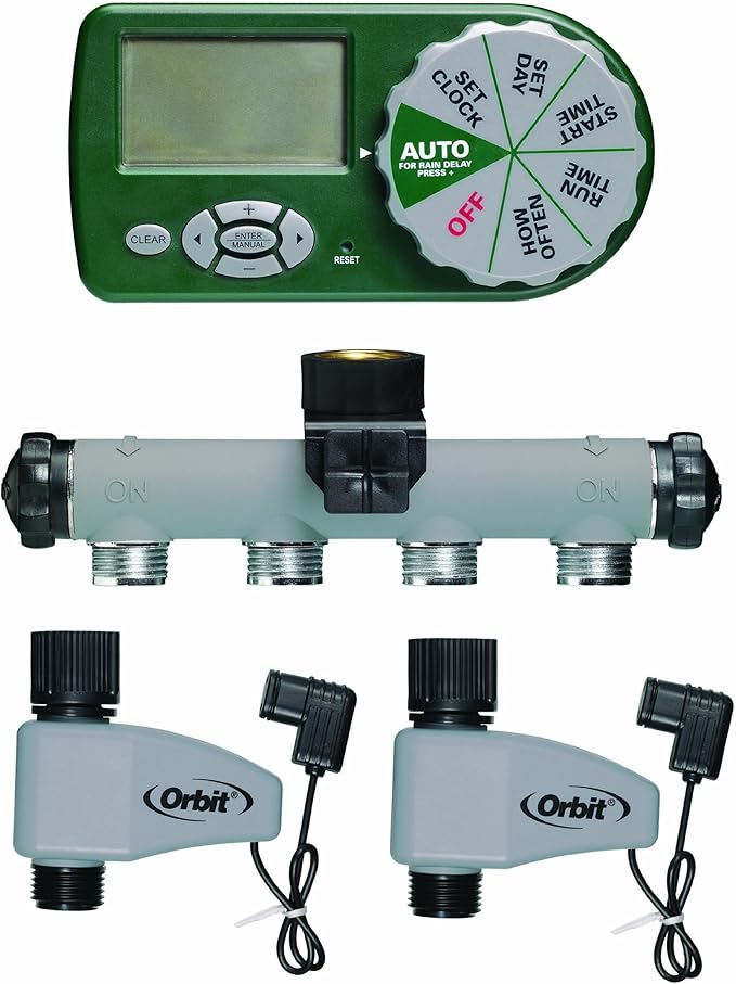 Orbit Complete Yard Watering Kit, TriLingual Watering