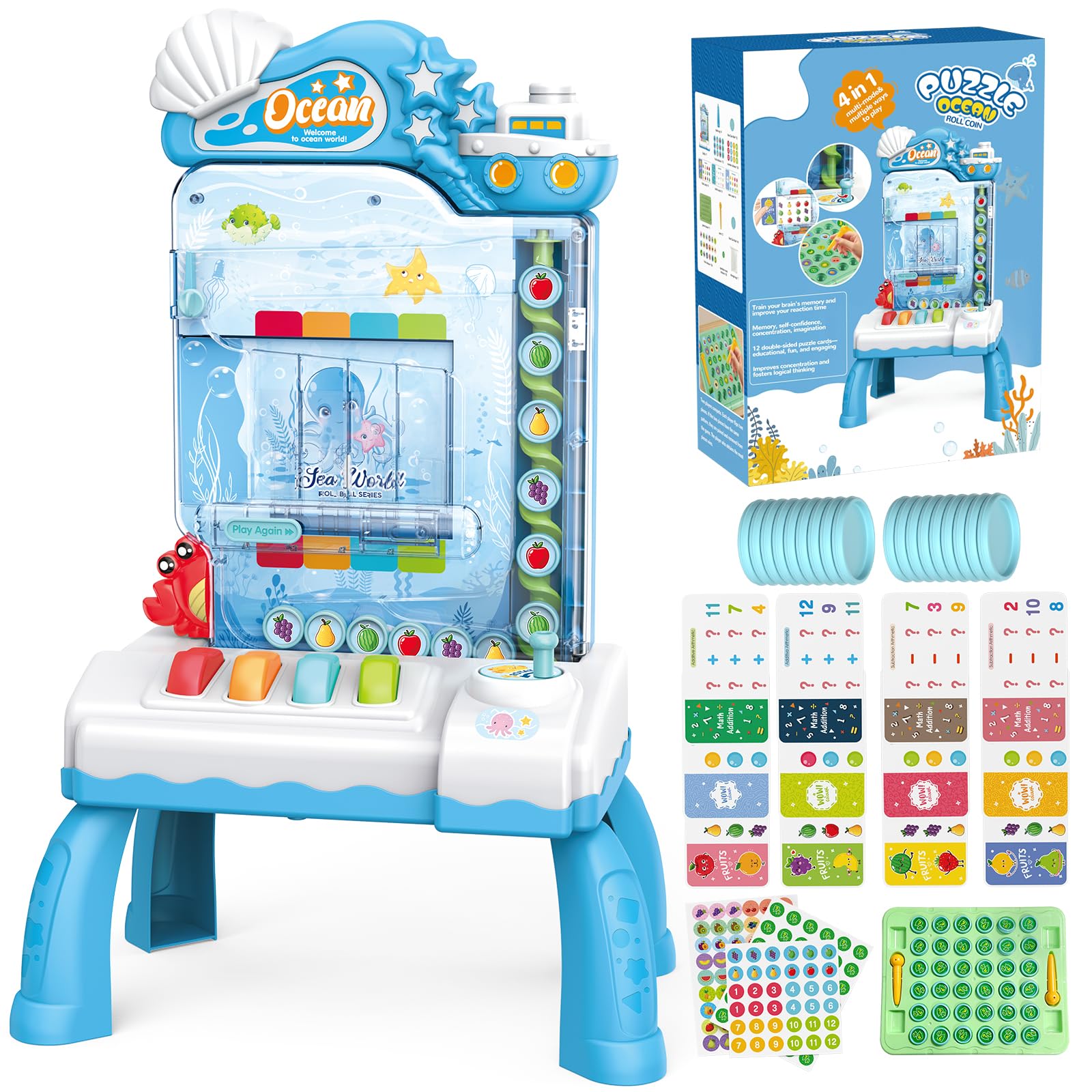 AOSITE Montessori Memory Matching Game for Kids 3-6 Education Learning Gift