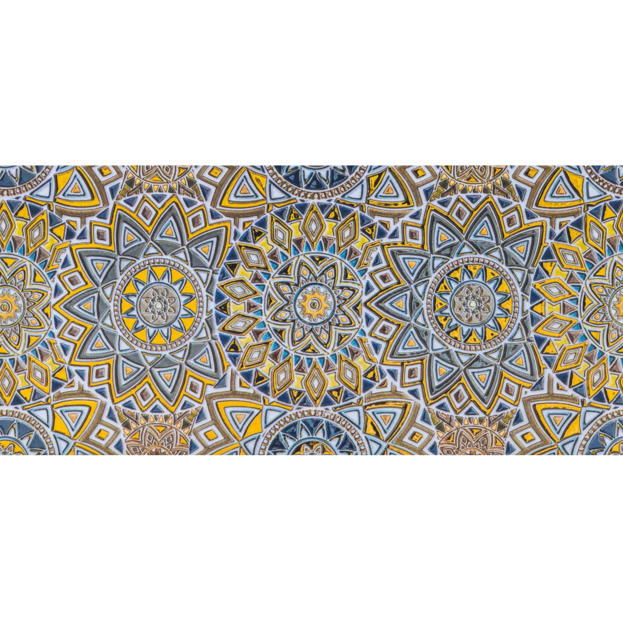 REDS Alfombra PRINTY - Alfombra de habitacion Antideslizante para Entrada, Cocina, Dormitorio, baño - Lavable en Lavadora - 50x160 cm