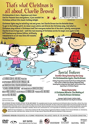Miniatura 2 de A Charlie Brown Christmas 50th Anniversay Deluxe Edition (DVD)