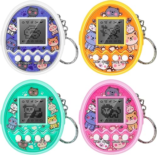 SSRMX Mascota digital de juguete interactivo mascotas electrónicas virtuales para jugar videojuegos y recuerdos de fiesta para niños