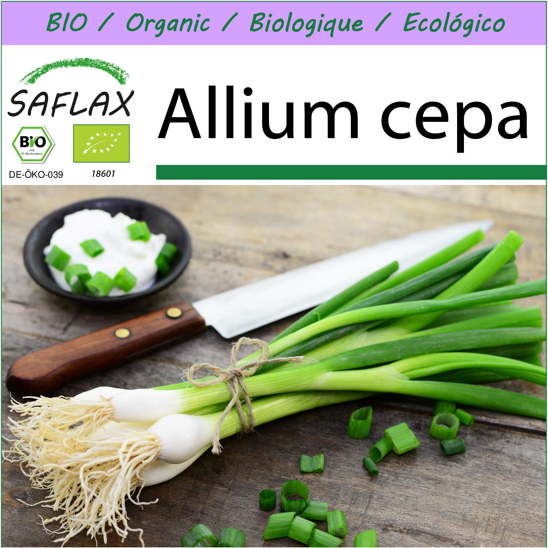 SAFLAX - Ecológico - Cebolla de primavera - Cebolla de Lisboa ...