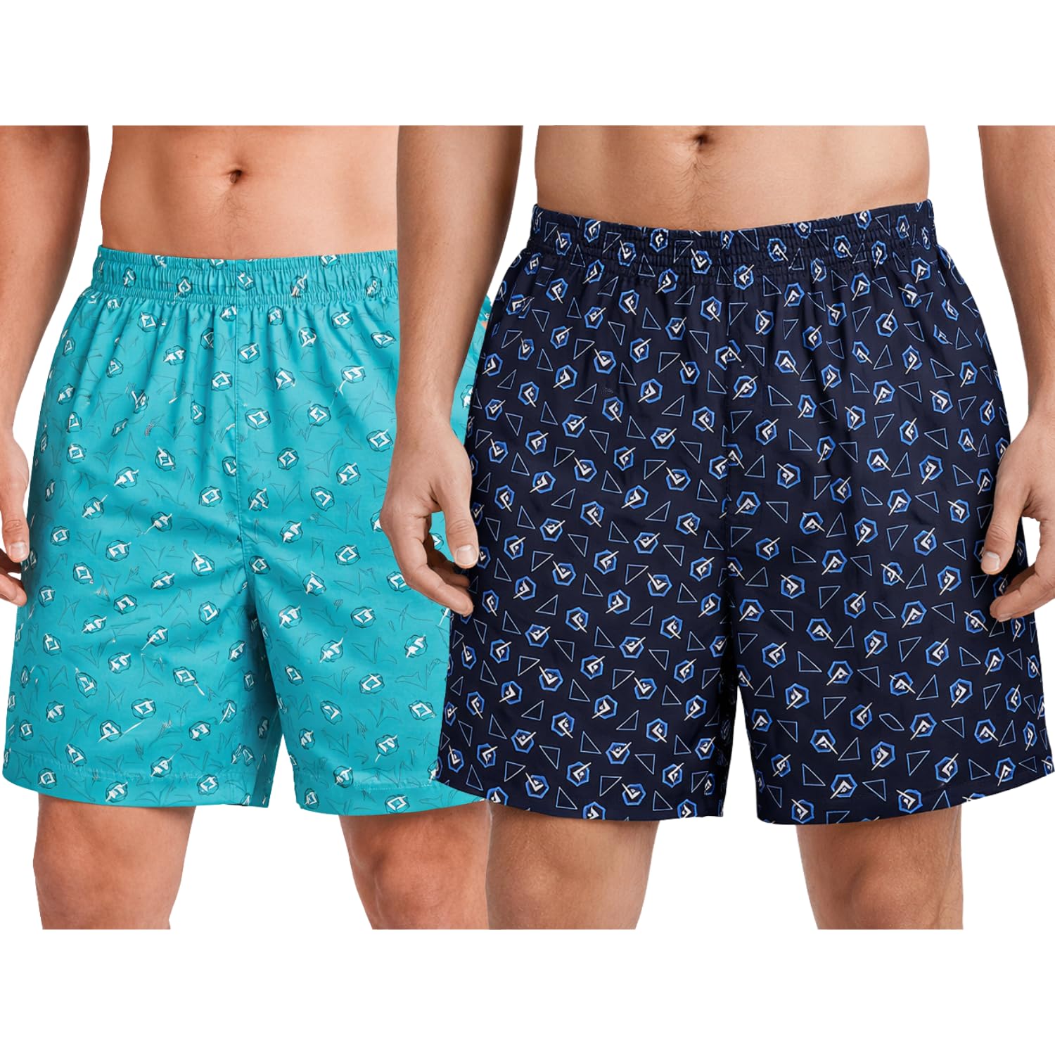 Men Cotton Printed Shorts | 100% Cotton Soft & Breathable Lounge Wear | Comfortable Elastic Waist Casual & Sleepwear for Men-image-19