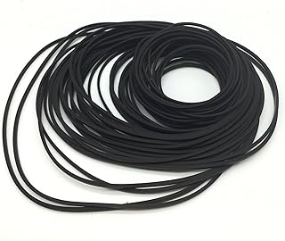 ゴムベルト Oリング セット 修理 交換 用 (1セット) (ブラック) (30本+α) (1.1~1.6mm) (オーディオ/ビデオ修理用 Oリング セット) (交換部品) (オーディオ機器用品)