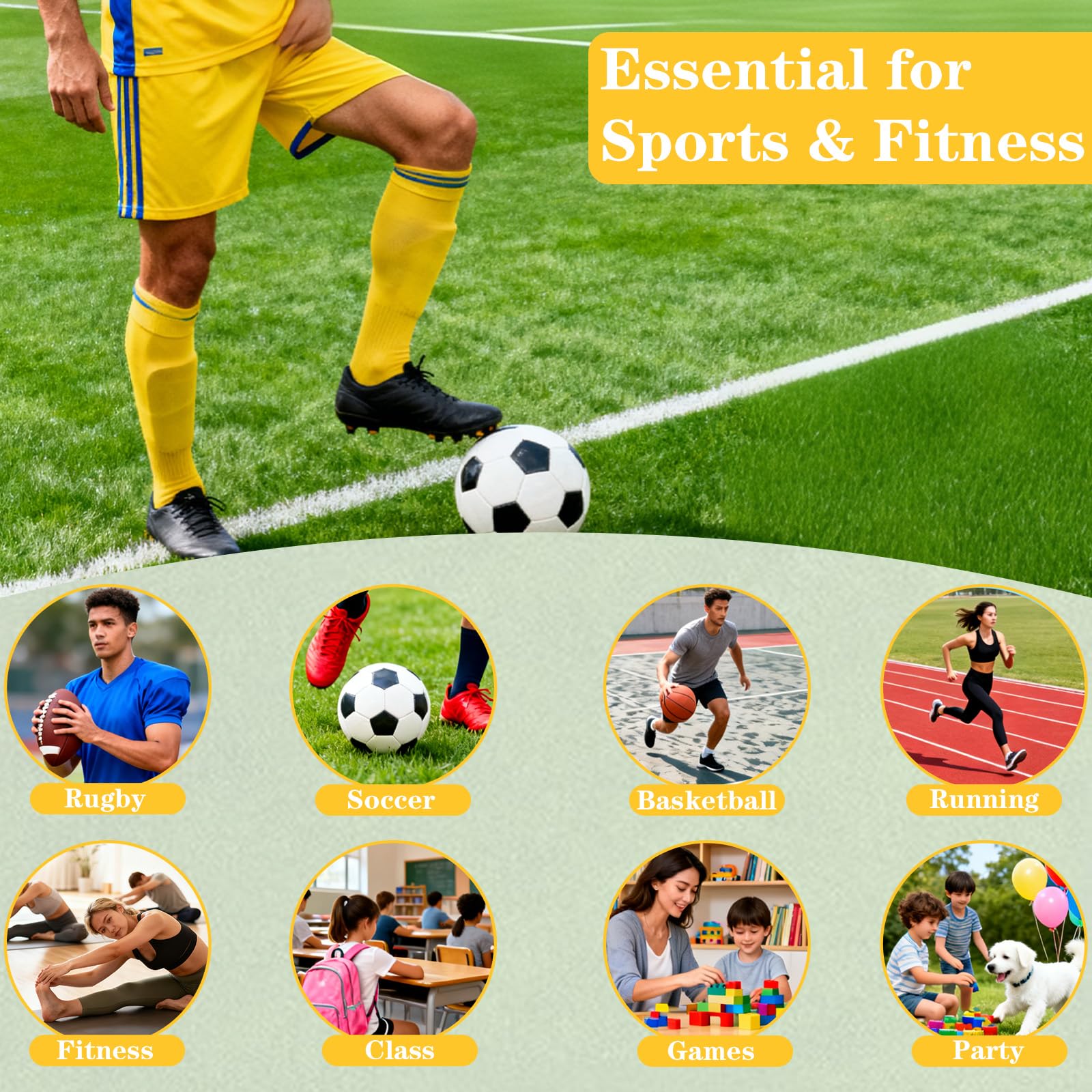 30 conos planos de 6 pulgadas, discos de entrenamiento de agilidad antideslizantes de 5 colores para fútbol, fútbol, deportes y juegos