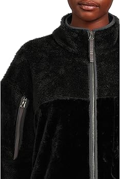 美品　アグ UGG Marlene Sherpa Jacket フリース　ボア UGG Women's Marlene Sherpa Jacket Ii, Black, X-Small