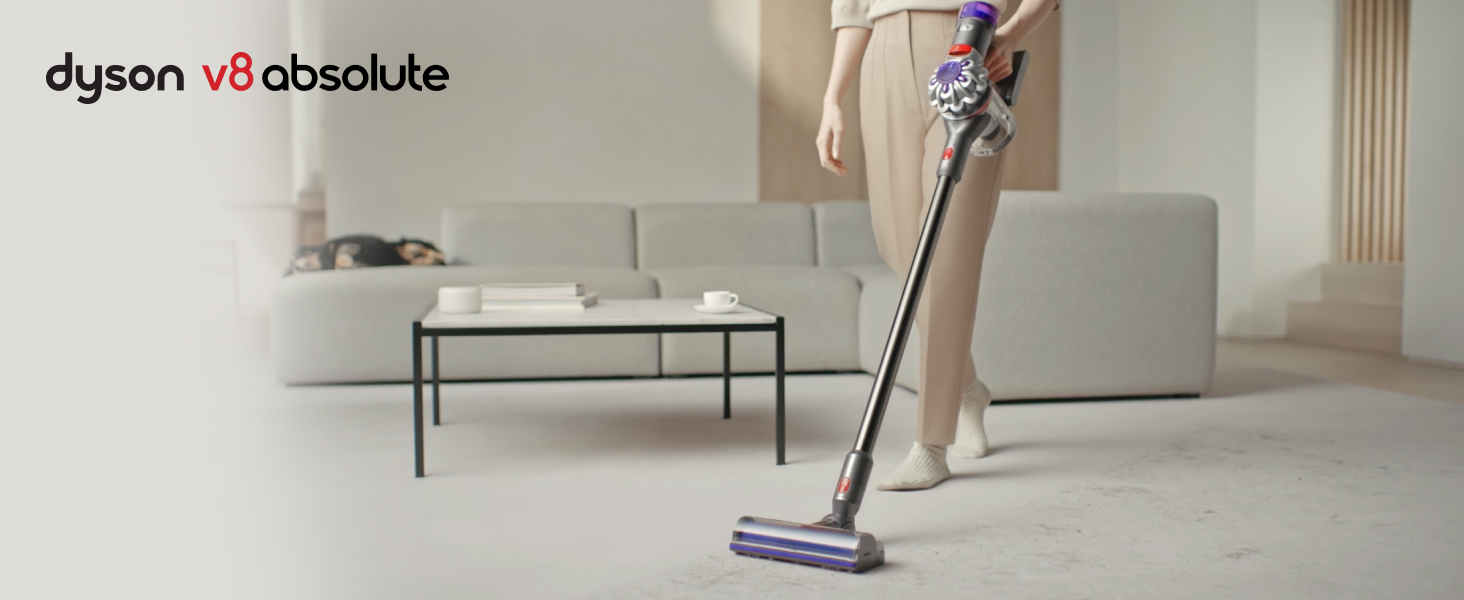 Dyson V8 Absolute Cordless Vacuum Cleaner, 115 AW, up to 40 min