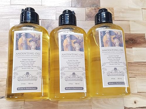 Miniatura 2 de Lion of Judah Market Unción Aceite con Incienso Mirra Spikenard Auténtica Fragancia 120 Ml