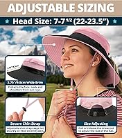 Vista 54 de GearTOP Safari Sun Hat for Men and Sun Hats for Women UV Protection UPF 50+ Hiking, Gardening, Fishing