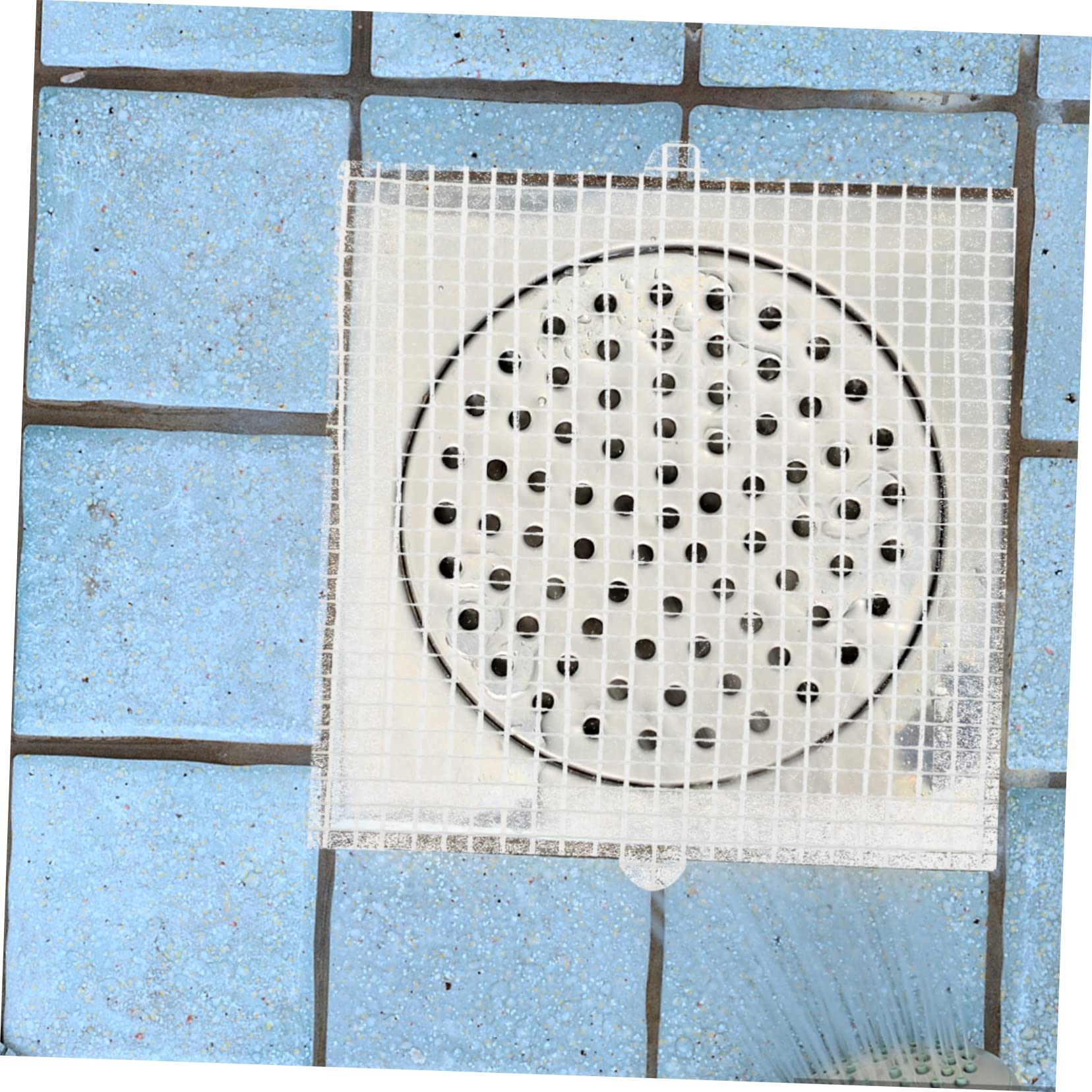Uonlytech 150piezas Pegatinas Desagüe Desechables para Anti-obstrucción Filtro Uso Baño Cocina y Lavabo