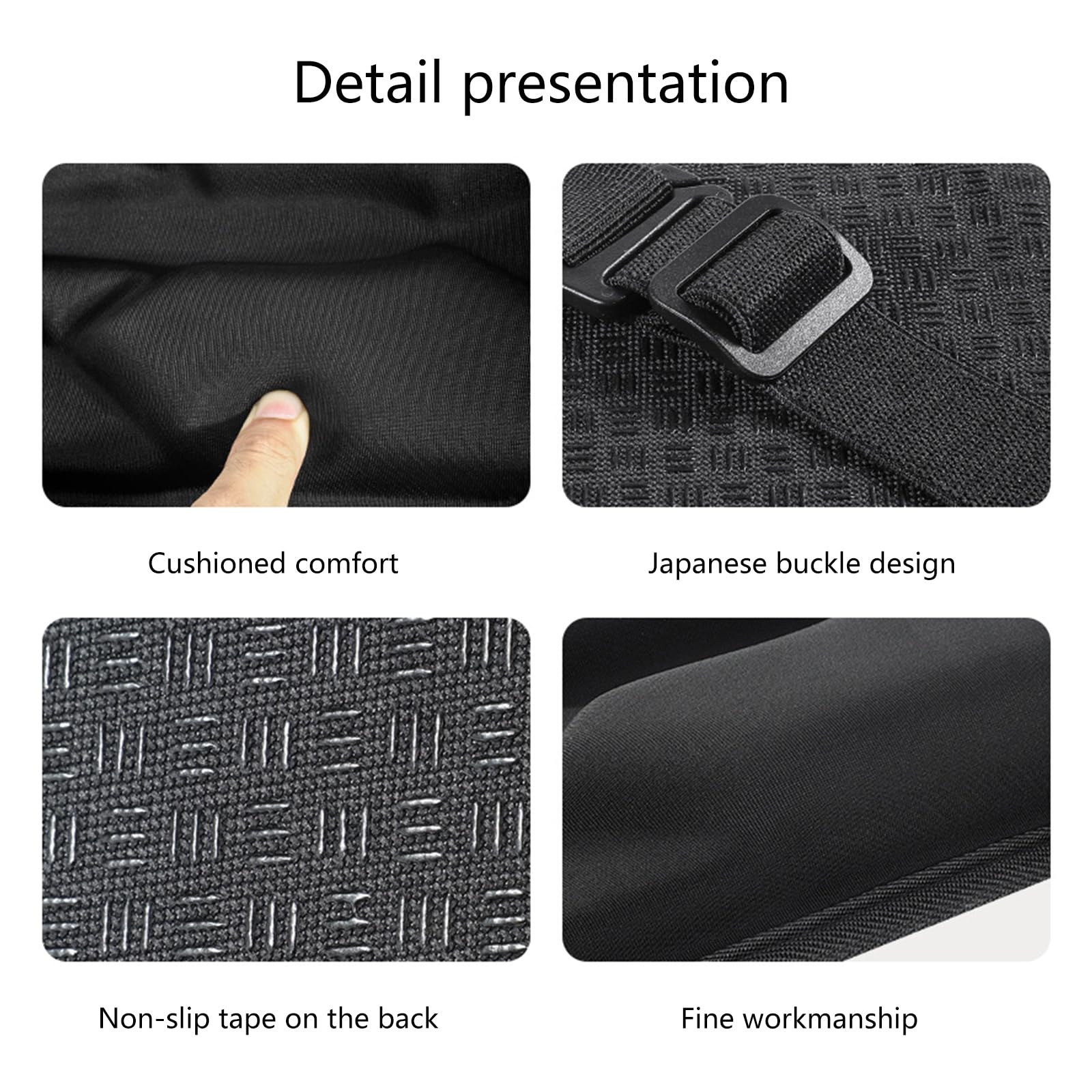 Coussin de siège arrière de vélo pour vélo - Coussin confortable pour siège arrière de vélo