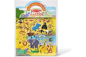 Melissa & Doug Puffy Stickers: Safari