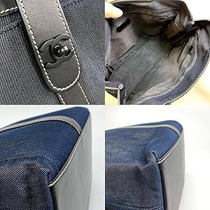 Amazon | [CHANEL] (シャネル) デニム CC ココマーク トートバッグ