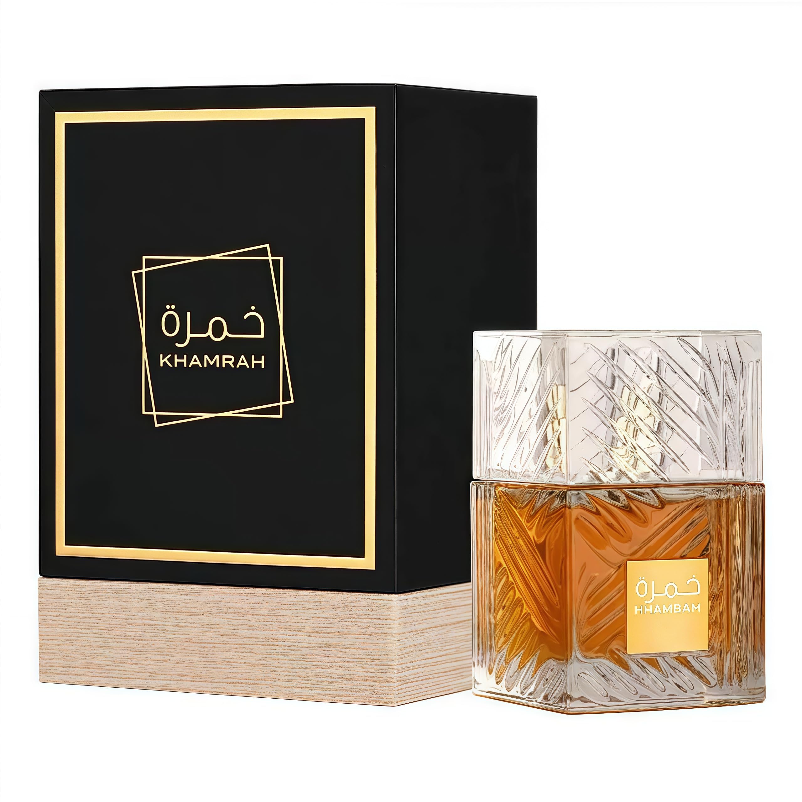 Amazon | Lattafa KHAMRAH メンズ香水 100ml 濃厚持続 アラビアン