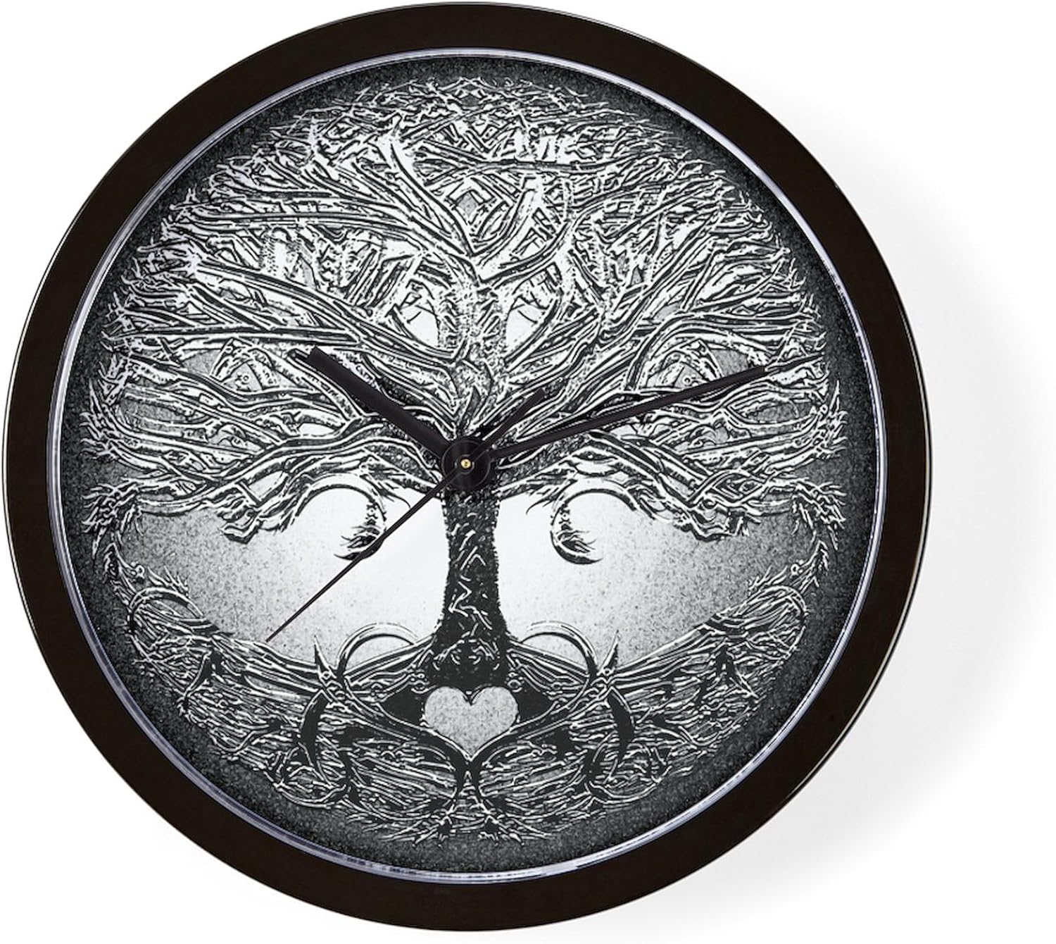 CafePress Tree of Life Bova 10" Wall Clock for Livingroom, Kitchen, or Office