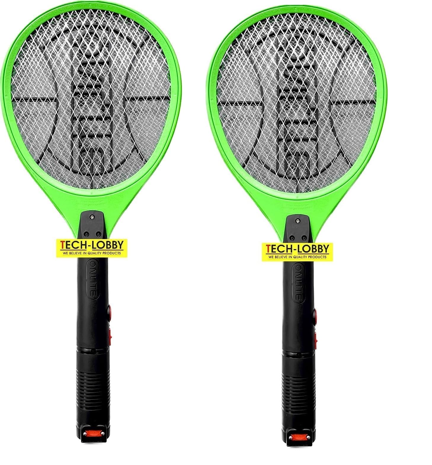 Tech-lobby® 2 Combo Anti Mosquito Racquet Rechargeable Insect Killer Bat with LED Light, Multicolour (Pack of 2). (B0CF9W6VF9) Amazon Price History, Amazon Price Tracker