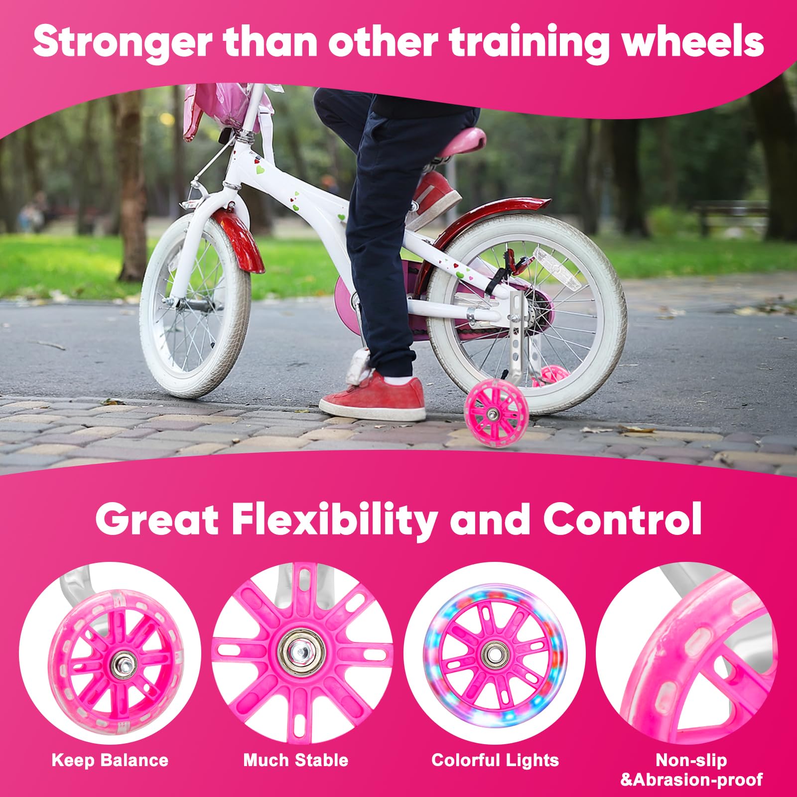 Fietsen Training Wielen1 Paar Fiets Training Wielen Voor Kinderen Fiets Stabilisatoren Ondersteuning Wielen Stabilisatoren Gemonteerde Kit Fietsen Training Wielen1 Paar Fiets Training Wielen Voor Kinderen Fiets Stabilisatoren Ondersteuning Wielen Stabilisatoren Gemonteerde Kit