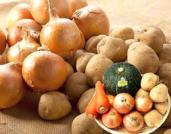 Amazon.co.jp: 北海道産 新じゃが 秋野菜セット E (男爵いも・玉ねぎ