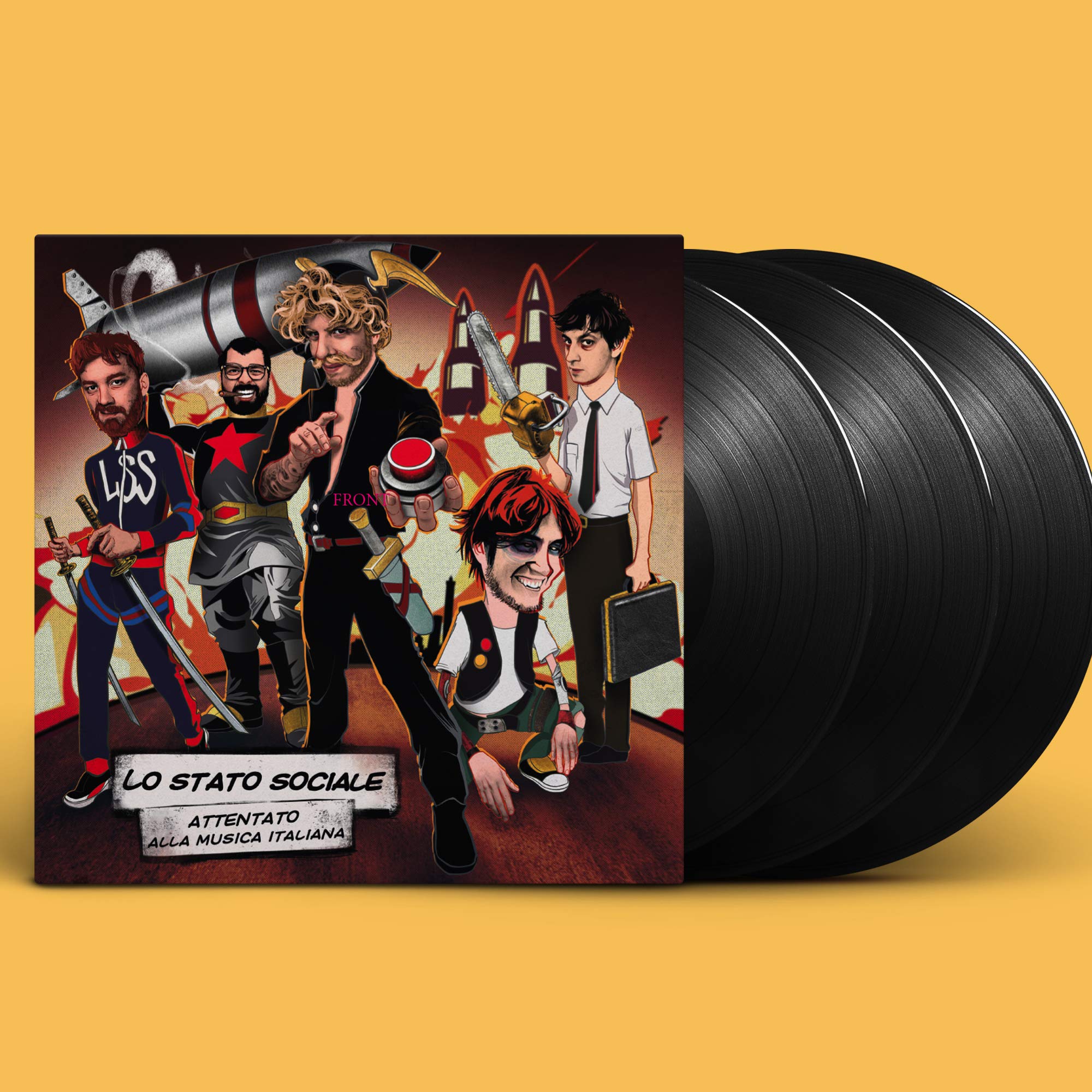 Attentato alla musica italiana (3 LP)
