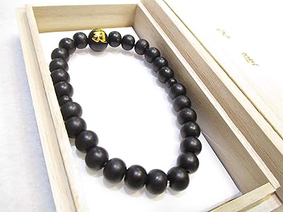 【守護梵字アン(普賢菩薩)】【紫檀、鉄刀木、黒檀】ブレスレット Amazon.co.jp: パワーストーン・京都/【十三仏の一仏】【普賢