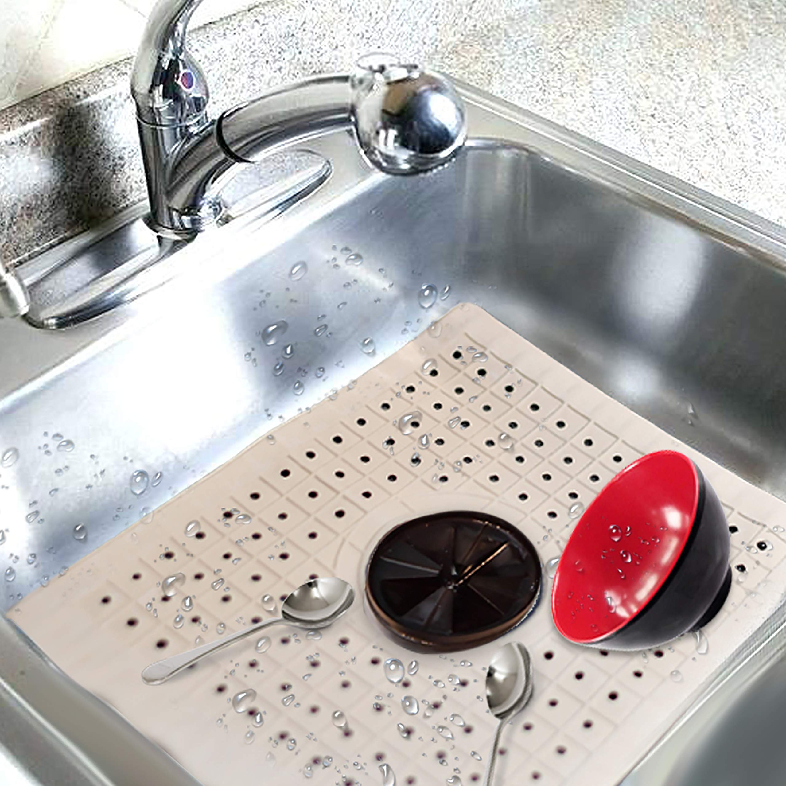 Rubber Sink Mat Basin Protector By Home X Amazon Sg Home
