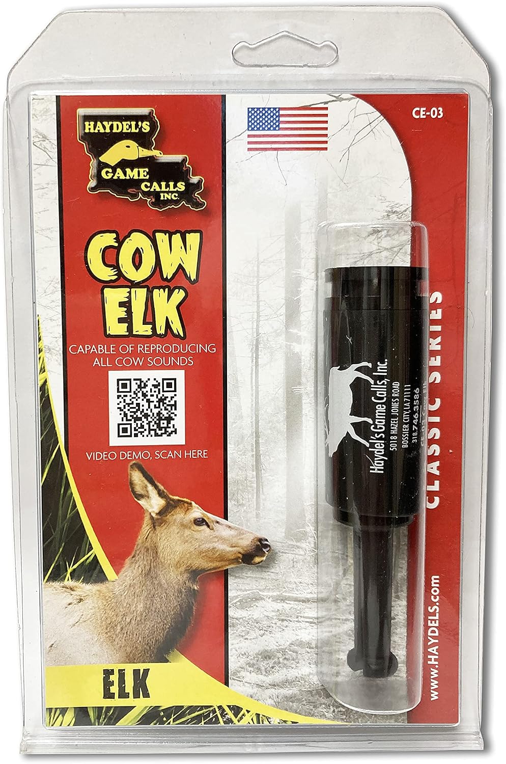 Haydel's Game Calls Inc. CE-03 Cow Elk Call