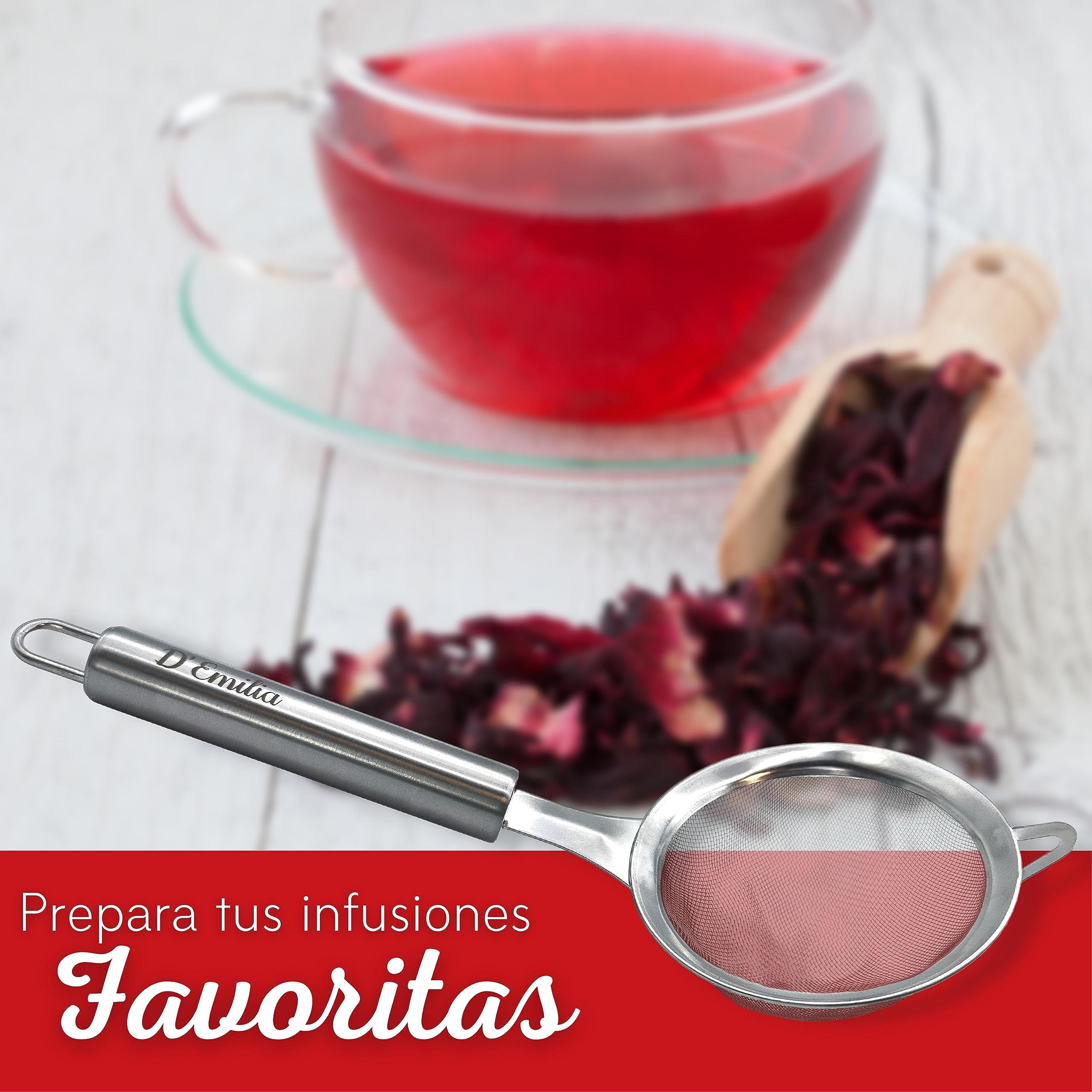 Passoire En Acier Inoxydable Avec Poignées Et Base, Grande Passoire De Qualité Professionnelle Parfaite Pour Les