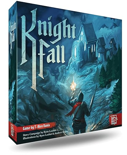 Red Raven Knight Fall: Medieval Fantasy Board Game for 1-6