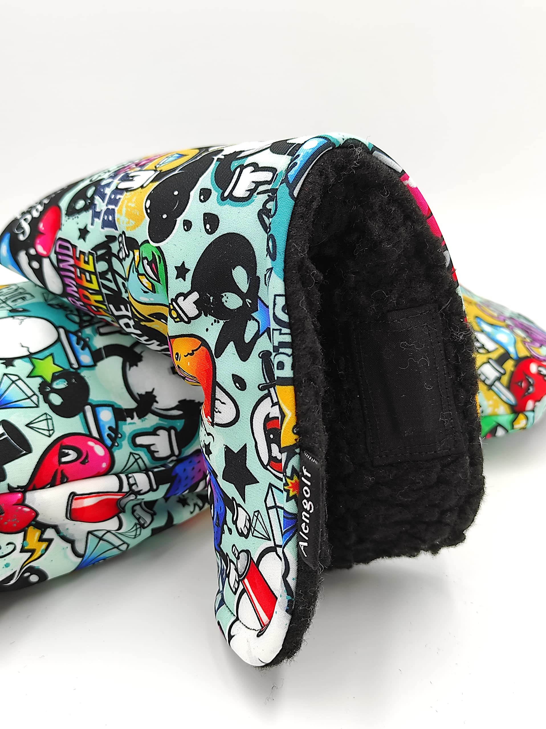 Funda Golf para Putt Graffiti Impermeable | Hecho en España | con Imán | Impermeable