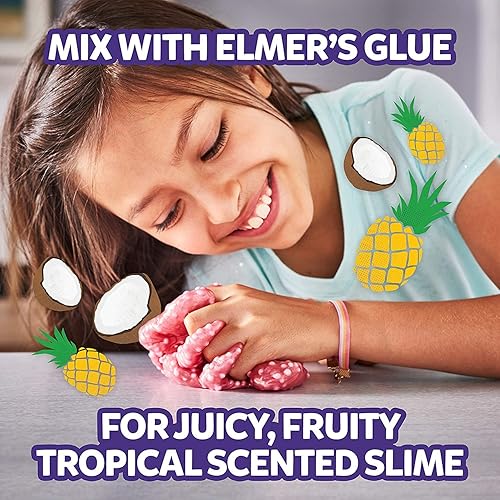 Miniatura 7 de Elmer's Slime Activator  Líquido mágico para limo perfumado, manzana verde, botella de 8.75 onzas