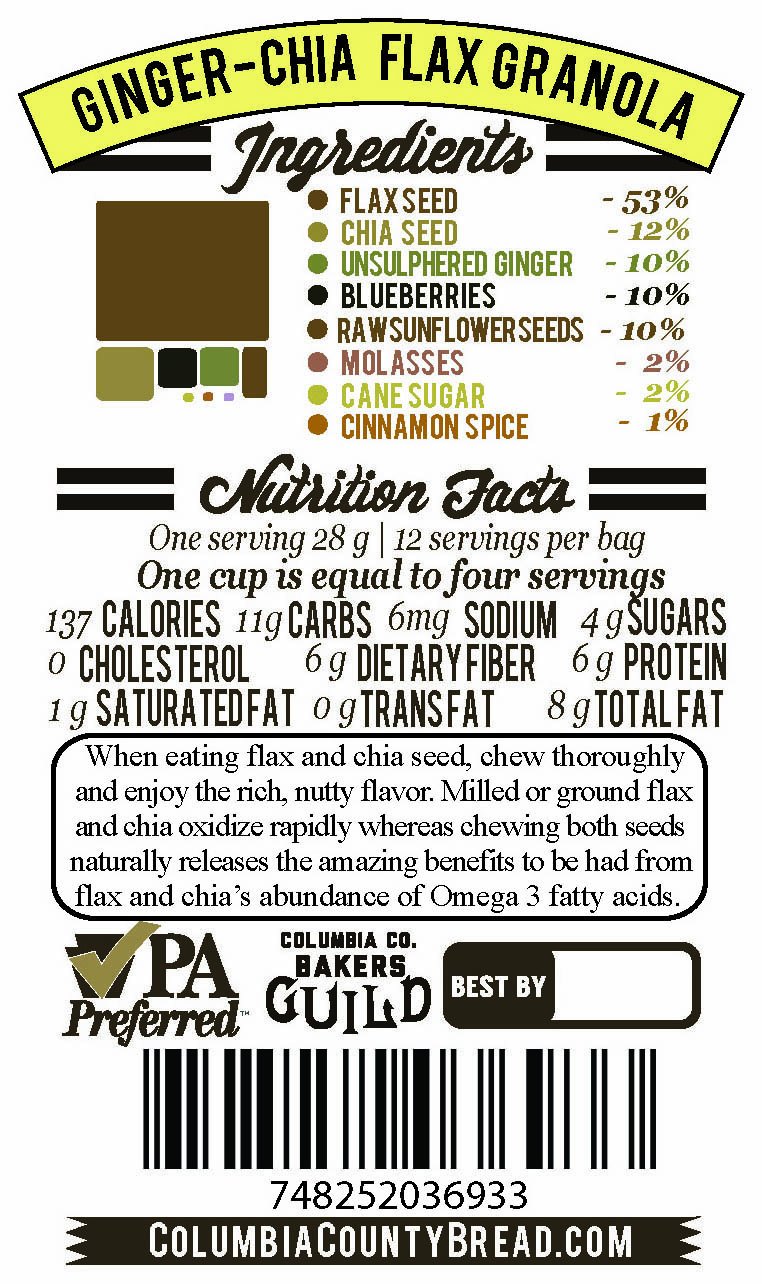 Flax Granola - Variety Pack: Fruit & Berry, Pumpkin Spice, Ginger Chia, and Apple Cinnamon - The Plan Friendly, Gluten Free - 12 oz, 4 pack