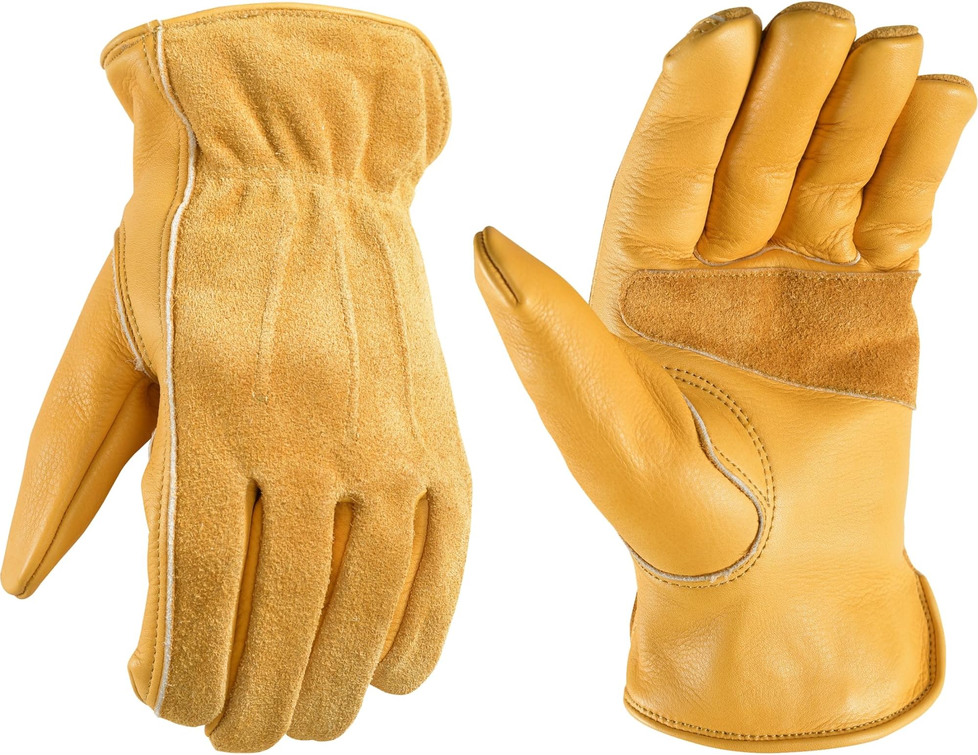 Wells Laont HydraHyde – Guantes De Trabajo De Cuero Para Hobre