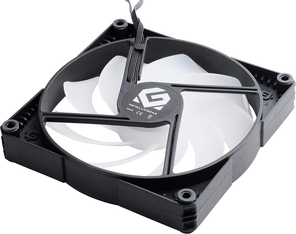 Metallicgear Skiron MG-F140 D-RGB -140mm Fan, PWM, High Airflow Nine Blade Design, Rubber Dampening Washers thumbnail 4
