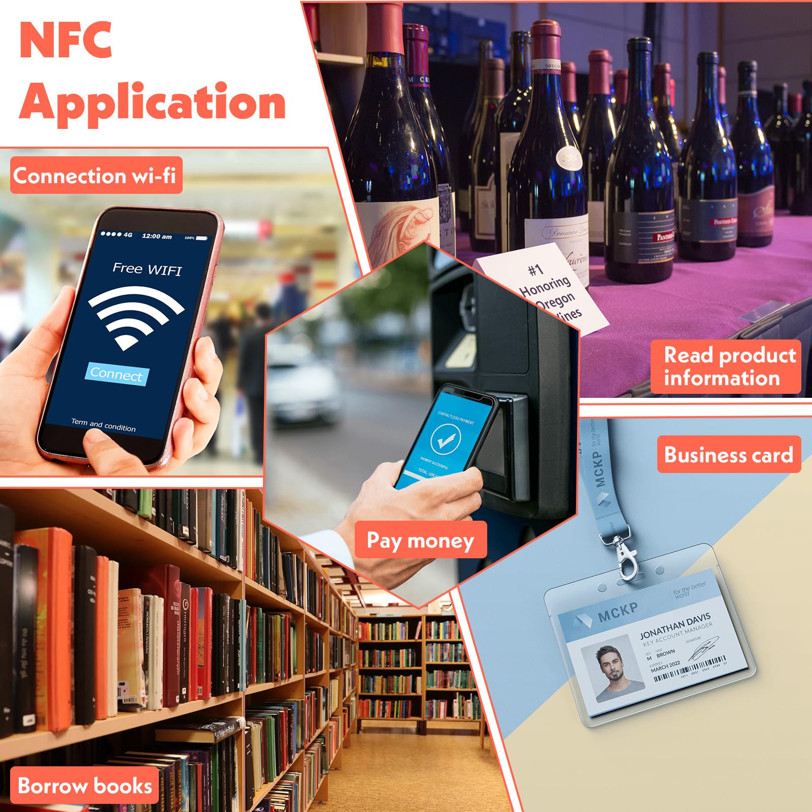70 sztuk naklejek NFC z chipem Ntag215, przezroczyste znaczniki RFID, programowalne, 504 bajty, chip NFC do wszystkich urządzeń obsługujących technologię NFC, adaptacja amiibo