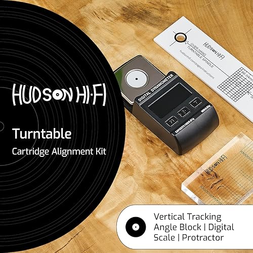 Miniatura 2 de Hudson Hi-Fi Kit de alineación de cartuchos de tocadiscos - The Audiophile Purists Juego de configuración de cartuchos LP perfeccionado de 3 piezas.