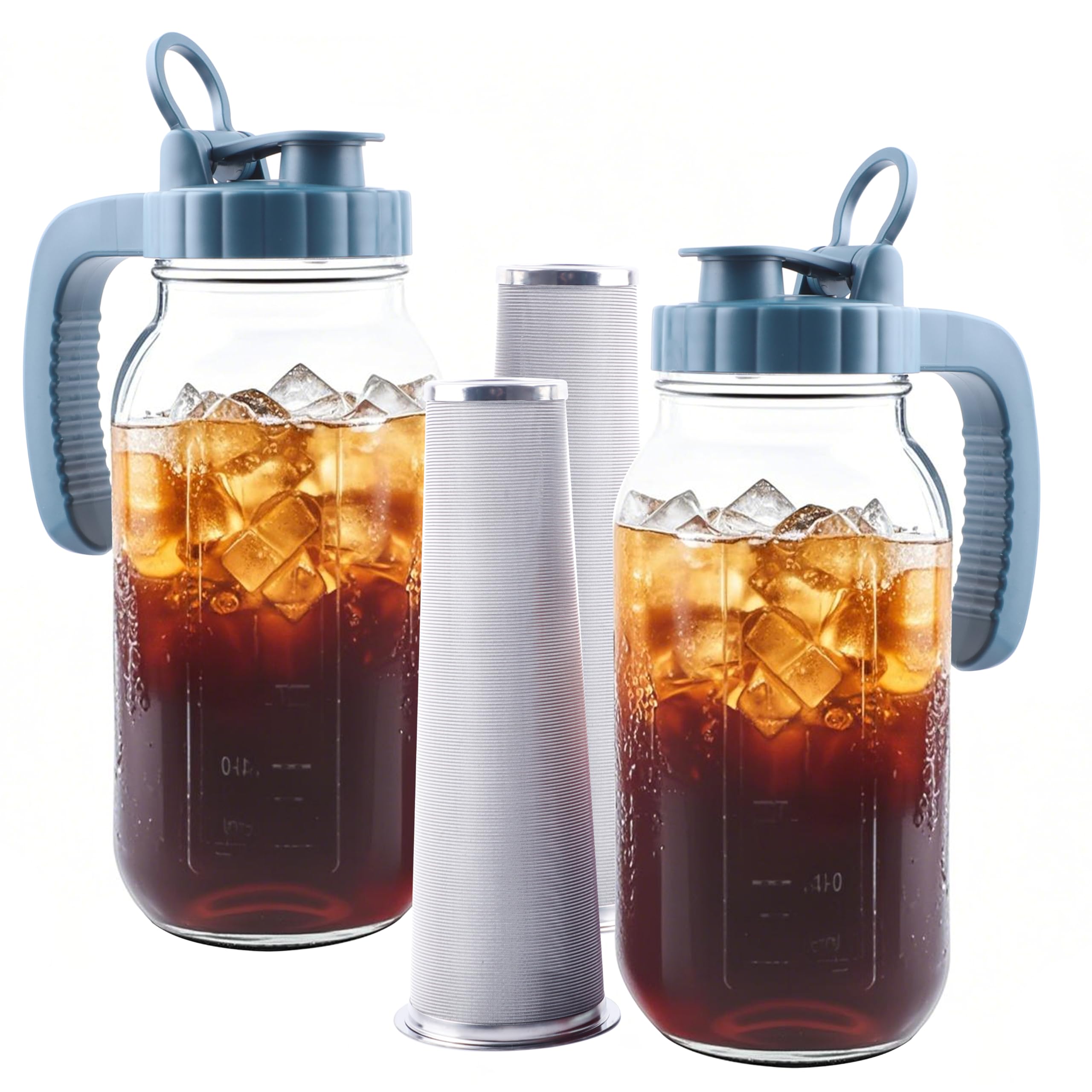 Cold Brew Coffee Maker 2 Pack - Easy Iced Coffee -1