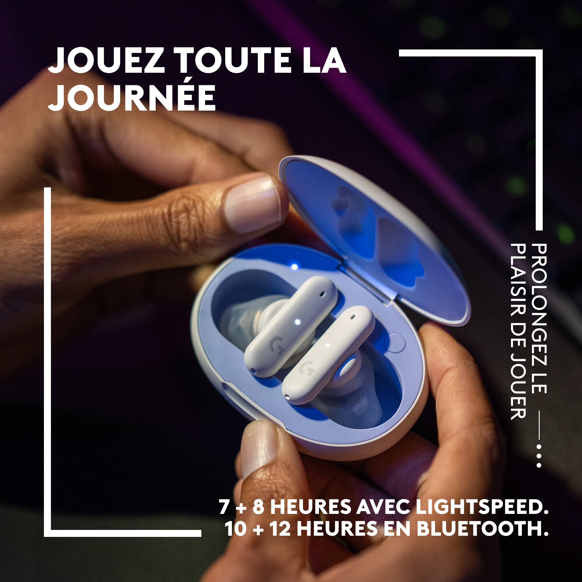 Logitech G FITS Écouteurs Gaming sans fil