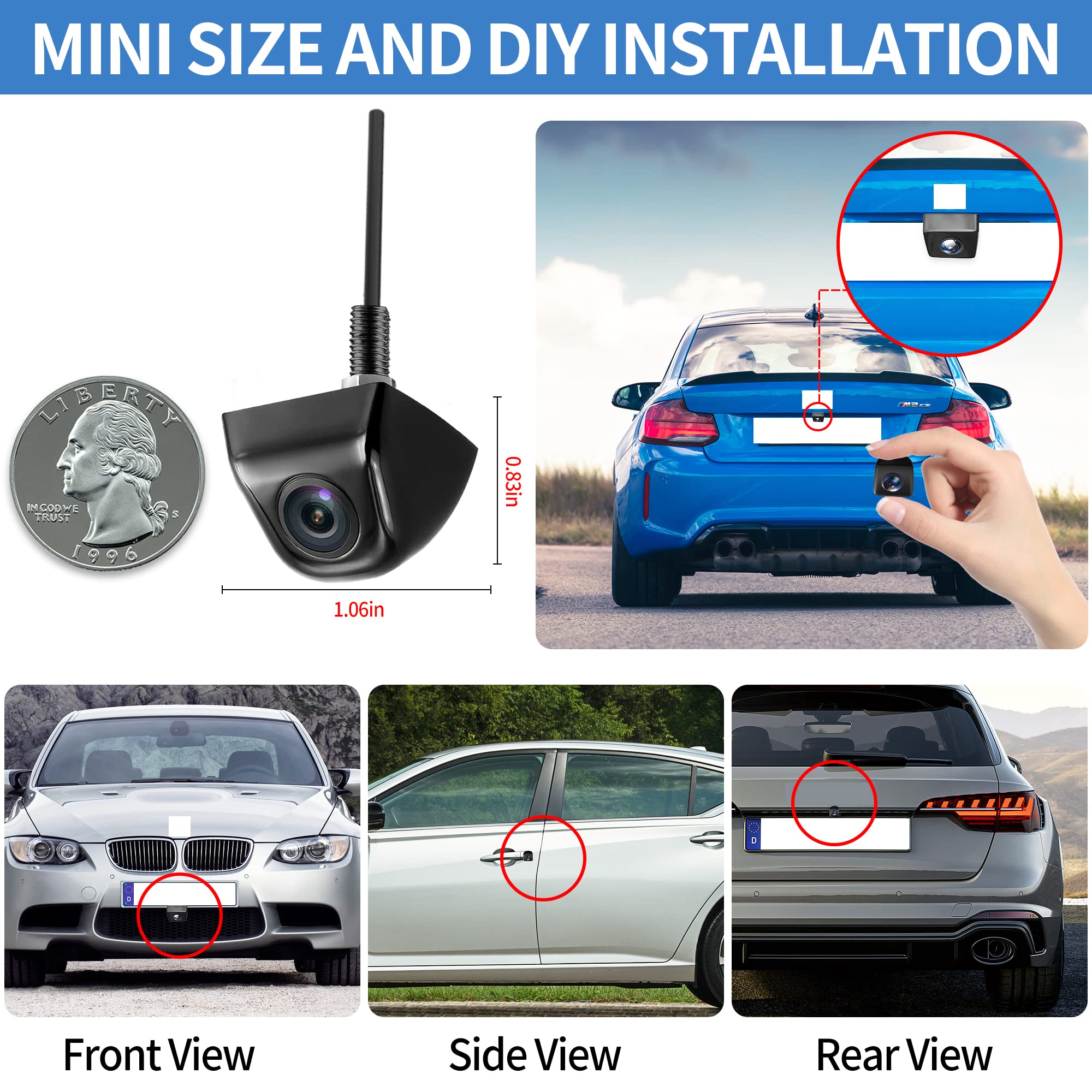 Super wide angle 140° Camera DASH CAM 2.4