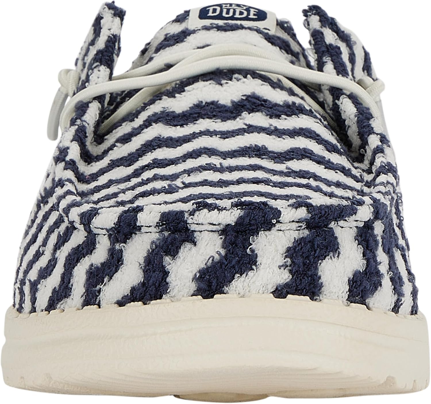 Wendy Slip Terry Stripe - Navy Blazer/Egret - Image 7