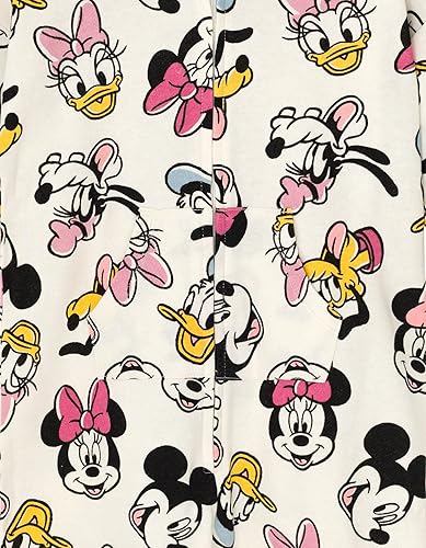 Miniatura 4 de Disney Mickey Mouse Goofy Donald Duck Daisy Duck - Overol de forro polar con cremallera para bebés y niños pequeños