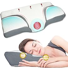Neck Pillow for Pain Relief Sleeping | 33 * 60cm Orthopedic Pillow | Memory Foam Pillow | Ergonomic Pillow | Cervical Pillow | Neck Pillows for Sleeping