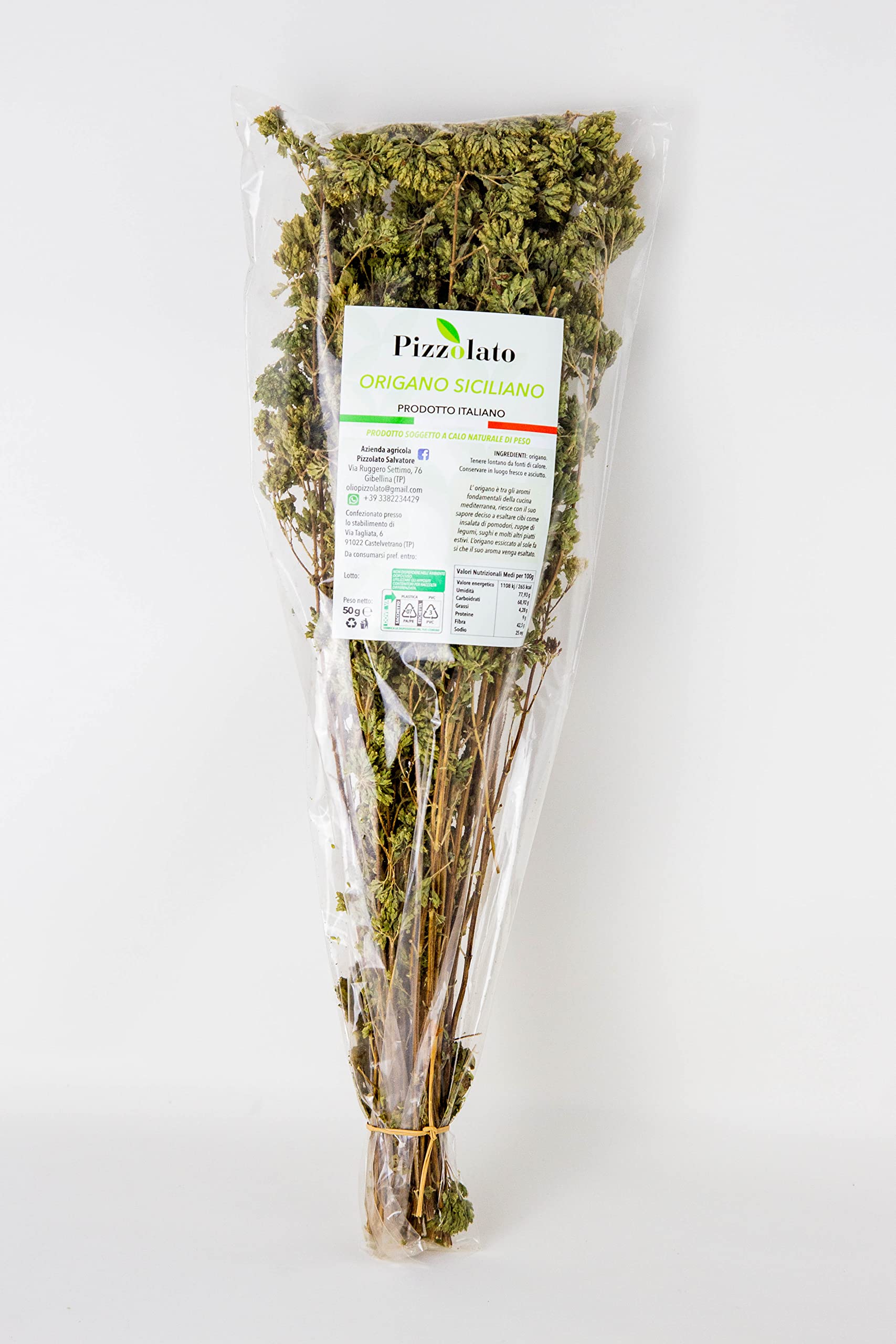 Azienda Agricola Pizzolato Giuseppa, Origano Siciliano Mazzetto da 50gr