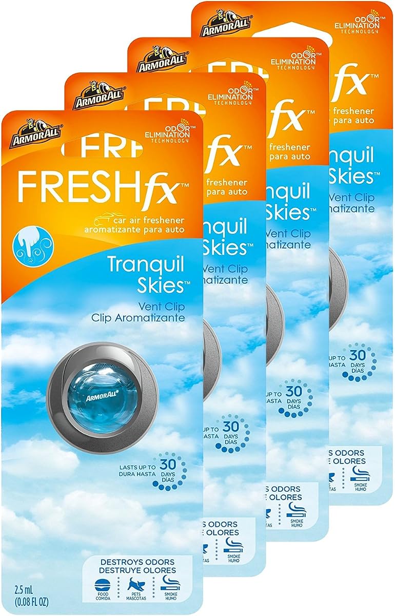 Armor All FRESHfx Car Air Freshener Vent Clip