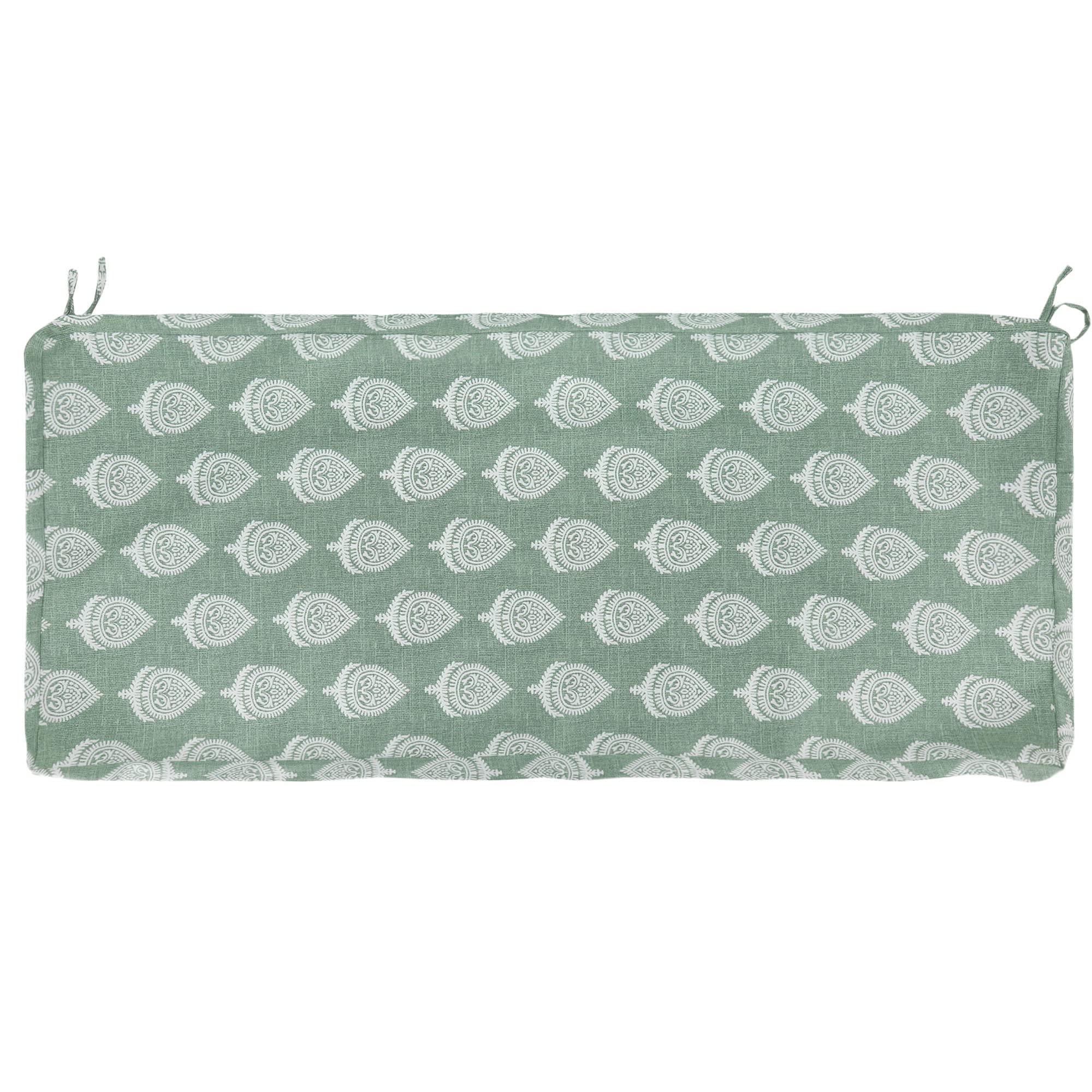 FUNHOME Outdoor Bench Cushion Covers 45" x 18" x 3", No Insert! Patio Pads Covers Replacement for Outdoor Furniture,Water Resistant Patio Bench